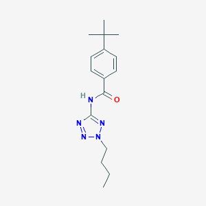 4-tert-butyl-N-(2-butyl-2H-tetrazol-5-yl)benzamide