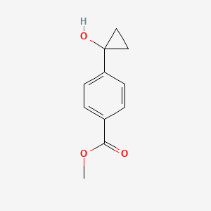 Methyl 4-(1-hydroxycyclopropyl)benzoate