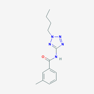 N-(2-butyl-2H-tetrazol-5-yl)-3-methylbenzamide