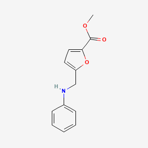 Methyl 5-(anilinomethyl)-2-furoate