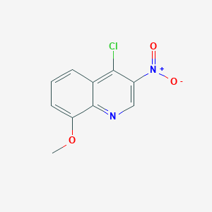 4-Chloro-8-methoxy-3-nitroquinoline