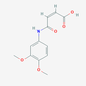 (Z)-4-(3,4-Dimethoxyphenylamino)-4-oxobut-2-enoic acid