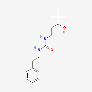 1-(3-Hydroxy-4,4-dimethylpentyl)-3-phenethylurea