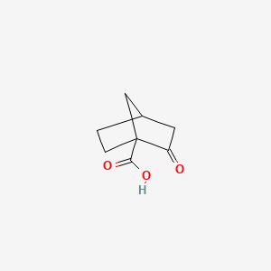 molecular formula C8H10O3 B2444226 2-Oxobicyclo[2.2.1]heptane-1-carboxylic acid CAS No. 2534-70-5