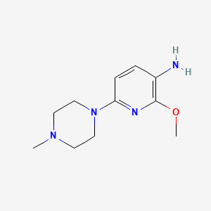 2-Methoxy-6-(4-methylpiperazin-1-yl)pyridin-3-amine