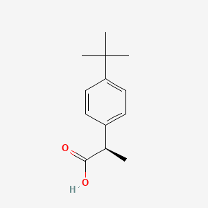 molecular formula C13H18O2 B2444361 (R)-2-(4-tert-Butylphenyl)propionic acid CAS No. 1261032-40-9