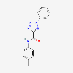2-phenyl-N-(p-tolyl)-2H-tetrazole-5-carboxamide