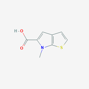 6-methyl-6H-thieno[2,3-b]pyrrole-5-carboxylic acid