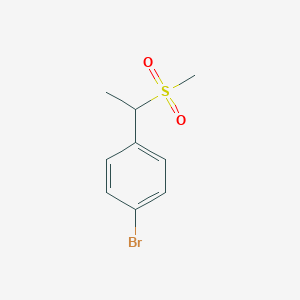 1-Bromo-4-(1-methanesulfonylethyl)benzene