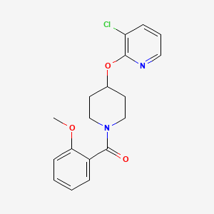 (4-((3-Chloropyridin-2-yl)oxy)piperidin-1-yl)(2-methoxyphenyl)methanone