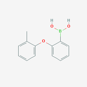 molecular formula C13H13BO3 B2444457 2-(2-Methylphenoxy)phenylboronic acid CAS No. 2377610-09-6