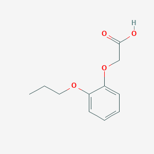 molecular formula C11H14O4 B2444481 2-(2-propoxyphenoxy)acetic Acid CAS No. 746630-77-3