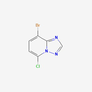 8-Bromo-5-chloro-[1,2,4]triazolo[1,5-a]pyridine