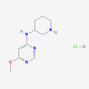 6-Methoxy-N-(piperidin-3-yl)pyrimidin-4-amine hydrochloride