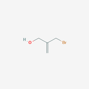 molecular formula C4H7BrO B2444591 2-(溴甲基)丙-2-烯-1-醇 CAS No. 96738-06-6