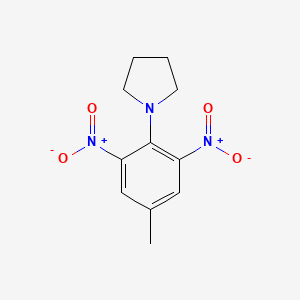 1-(4-Methyl-2,6-dinitrophenyl)pyrrolidine