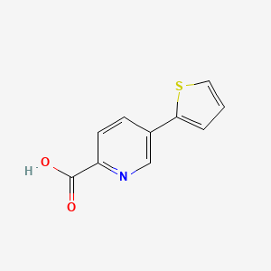 molecular formula C10H7NO2S B2444785 5-(Thiophen-2-yl)picolinic acid CAS No. 99568-12-4