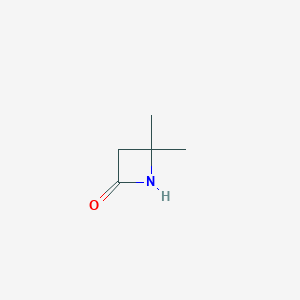 molecular formula C5H9NO B2445039 4,4-Dimethylazetidin-2-one CAS No. 4879-95-2