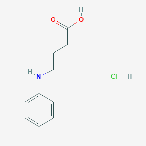 molecular formula C10H14ClNO2 B2445066 盐酸4-(苯氨基)丁酸 CAS No. 113407-64-0