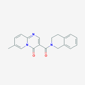 3-(3,4-dihydroisoquinolin-2(1H)-ylcarbonyl)-7-methyl-4H-pyrido[1,2-a]pyrimidin-4-one
