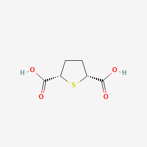 (2S,5R)-thiolane-2,5-dicarboxylic acid