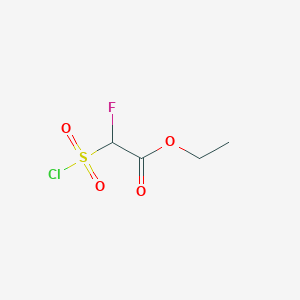 Ethyl 2-(chlorosulfonyl)-2-fluoroacetate