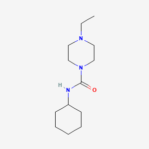 N-cyclohexyl-4-ethylpiperazine-1-carboxamide
