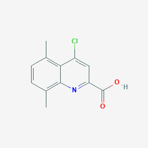 4-Chloro-5,8-dimethylquinoline-2-carboxylic acid