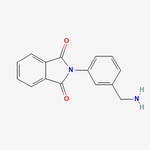 molecular formula C15H12N2O2 B2445262 2-[3-(Aminometil)fenil]isoindol-1,3-diona CAS No. 954564-43-3