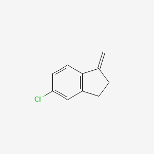 molecular formula C10H9Cl B2445274 5-chloro-1-methylene-2,3-dihydro-1H-indene CAS No. 711017-66-2