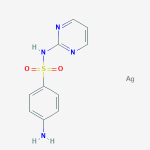 4-amino-N-pyrimidin-2-ylbenzenesulfonamide;silver