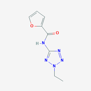 molecular formula C8H9N5O2 B244537 N-(2-ethyl-2H-tetraazol-5-yl)-2-furamide 
