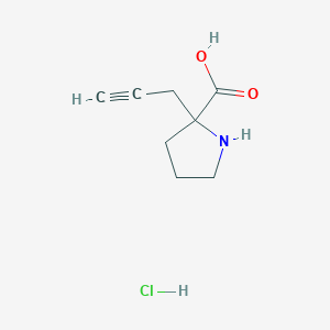 2-Propynyl-D-proline hydrochloride