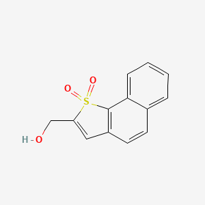 molecular formula C13H10O3S B2445405 2-(Hydroxymethyl)naphtho[1,2-b]thiophene 1,1-dioxide CAS No. 931114-41-9