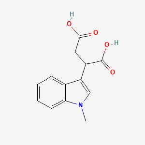 2-(1-methyl-1H-indol-3-yl)succinic acid