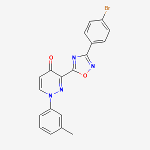 molecular formula C19H13BrN4O2 B2445738 2-ethoxy-5-(2-methyl-1,3-thiazol-4-yl)-N-(2-thienylmethyl)benzenesulfonamide CAS No. 1251681-16-9