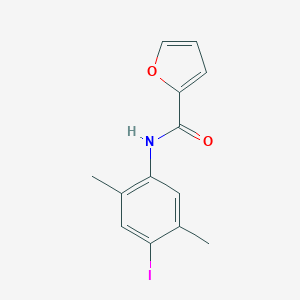 molecular formula C13H12INO2 B244575 N-(4-iodo-2,5-dimethylphenyl)-2-furamide 