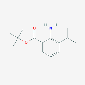 Tert-butyl 2-amino-3-propan-2-ylbenzoate