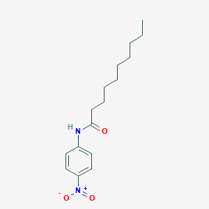 molecular formula C16H24N2O3 B024458 N-(4-nitrophenyl)decanamide CAS No. 72298-63-6