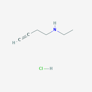 N-Ethylbut-3-yn-1-amine;hydrochloride