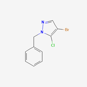 1-Benzyl-4-bromo-5-chloropyrazole