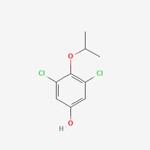 molecular formula C9H10Cl2O2 B2445869 3,5-二氯-4-(异丙氧基)苯酚 CAS No. 1394927-31-1