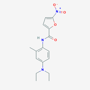 molecular formula C16H19N3O4 B244592 N-[4-(diethylamino)-2-methylphenyl]-5-nitro-2-furamide 