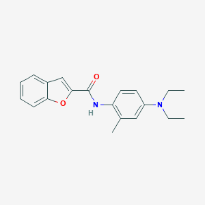 N-[4-(diethylamino)-2-methylphenyl]-1-benzofuran-2-carboxamide