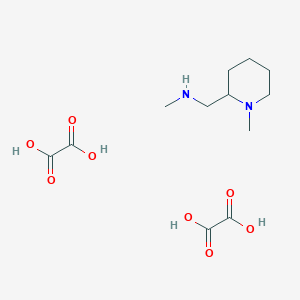 N-methyl-1-(1-methyl-2-piperidinyl)methanamine diethanedioate