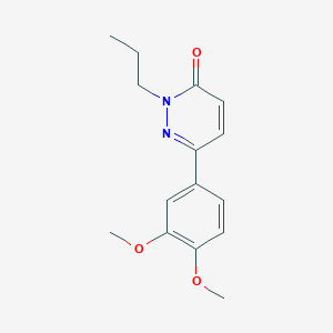 6-(3,4-dimethoxyphenyl)-2-propylpyridazin-3(2H)-one