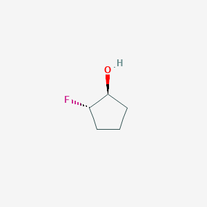 molecular formula C5H9FO B2445972 (1S,2S)-2-fluorocyclopentan-1-ol CAS No. 1214921-47-7