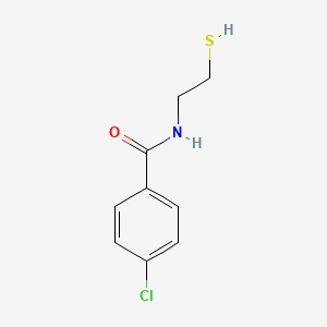 4-chloro-N-(2-mercaptoethyl)benzamide