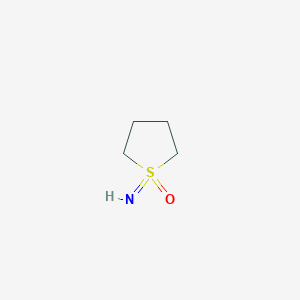 molecular formula C4H9NOS B2446039 1-Iminothiolane 1-oxide CAS No. 50578-18-2