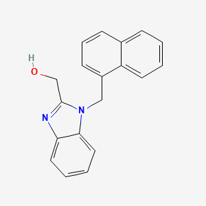 [1-(Naphthylmethyl)benzimidazol-2-yl]methan-1-ol